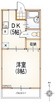 サニーコーポの間取り画像