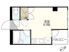 水明ビルの間取り画像