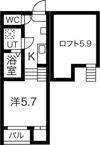 フォレストKCの間取り画像