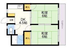 メゾンドソルの間取り画像