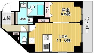 ミルーナヒルズD駒込の間取り画像