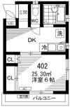 リブラ一之江の間取り画像