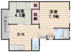 星島コーポA棟の間取り画像