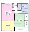 ヴィレッジ飯塚Bの間取り画像