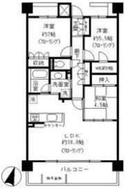 東山公園レジデンスの間取り画像