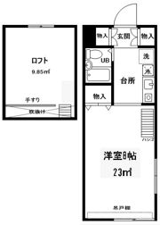 ジュネスミヤモトの間取り画像