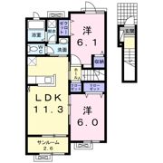 ラーンドゥイシの間取り画像