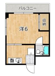 H1フラットの間取り画像