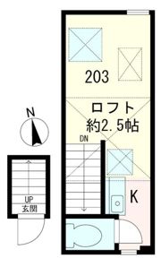 サークルハウス上板橋の間取り画像