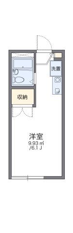 レオパレス中曽根Ⅱの間取り画像