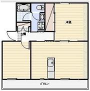 上島マンションの間取り画像