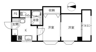 ノースヴィレッジ芳斉の間取り画像