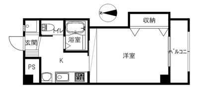 ノースヴィレッジ芳斉の間取り画像