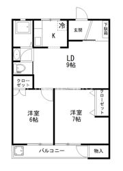 第1阿波ビルの間取り画像