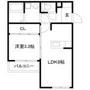 アスコット植松の間取り画像