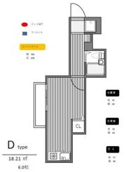 Hilltop Bの間取り画像