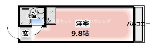 メゾン2番館の間取り画像