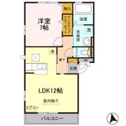 ラ クール Cの間取り画像