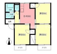 ロイヤルパレスAの間取り画像