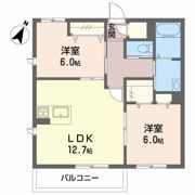 BEREO．KAWANOの間取り画像