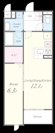 リトルロックスの間取り画像