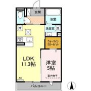 Clair楽々園の間取り画像