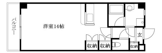 イヒラニハイツの間取り画像