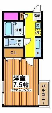 ウィリアムヒルズ高井戸の間取り画像