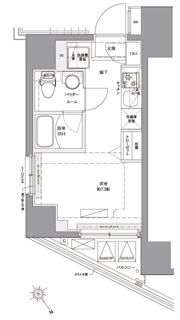 AZEST関内の間取り画像