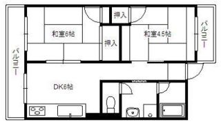戸ノ上台メイゾンの間取り画像