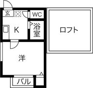 メゾンα(アルファ)の間取り画像