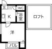 メゾンα(アルファ)の間取り画像