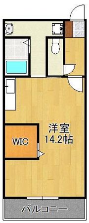 ウィングス片野Iの間取り画像