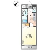メランジェ タブレットの間取り画像
