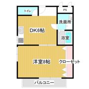 パインコート豊町の間取り画像