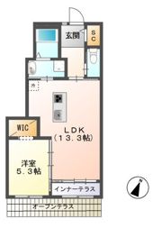 エクラの間取り画像