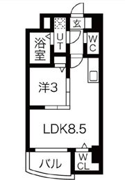 SEST新大阪(セスト シンオオサカ)の間取り画像