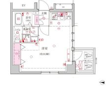 ベルシード新大橋の間取り画像