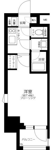 コンシェリア浜松町MASTER'S VILLAの間取り画像