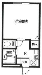 シャルムハイツの間取り画像