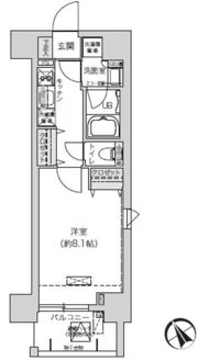 ブランシエスタ駒込の間取り画像