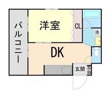 リダイ六甲の間取り画像