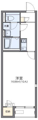 レオネクストA＆Mの間取り画像