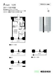 フレンシア文京関口の間取り画像