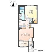 つくば市高野新築アパート（仮の間取り画像