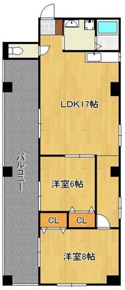 アンジェロポストVIの間取り画像