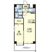 mon reve新大江の間取り画像