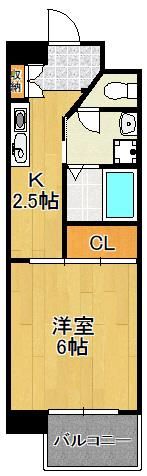 CASA・FLEUR（カーサ・フルール）の間取り画像