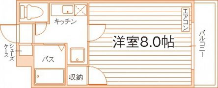 ネクスト津高 Aの間取り画像