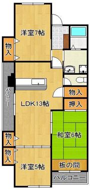 レリディアンス・ビューマの間取り画像